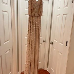 Beaded strapped dress
